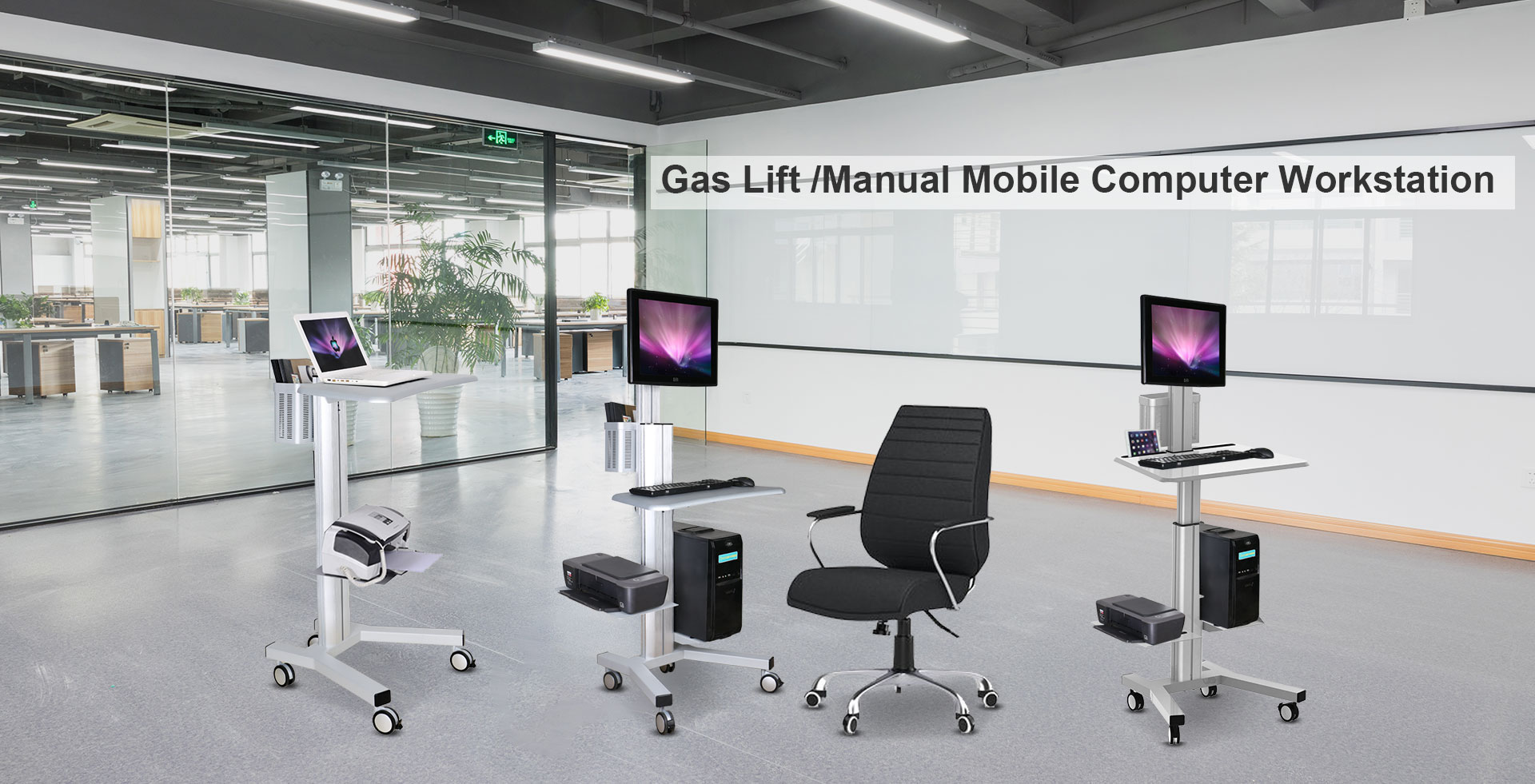 Gas Lift Mobile Computer Workstation