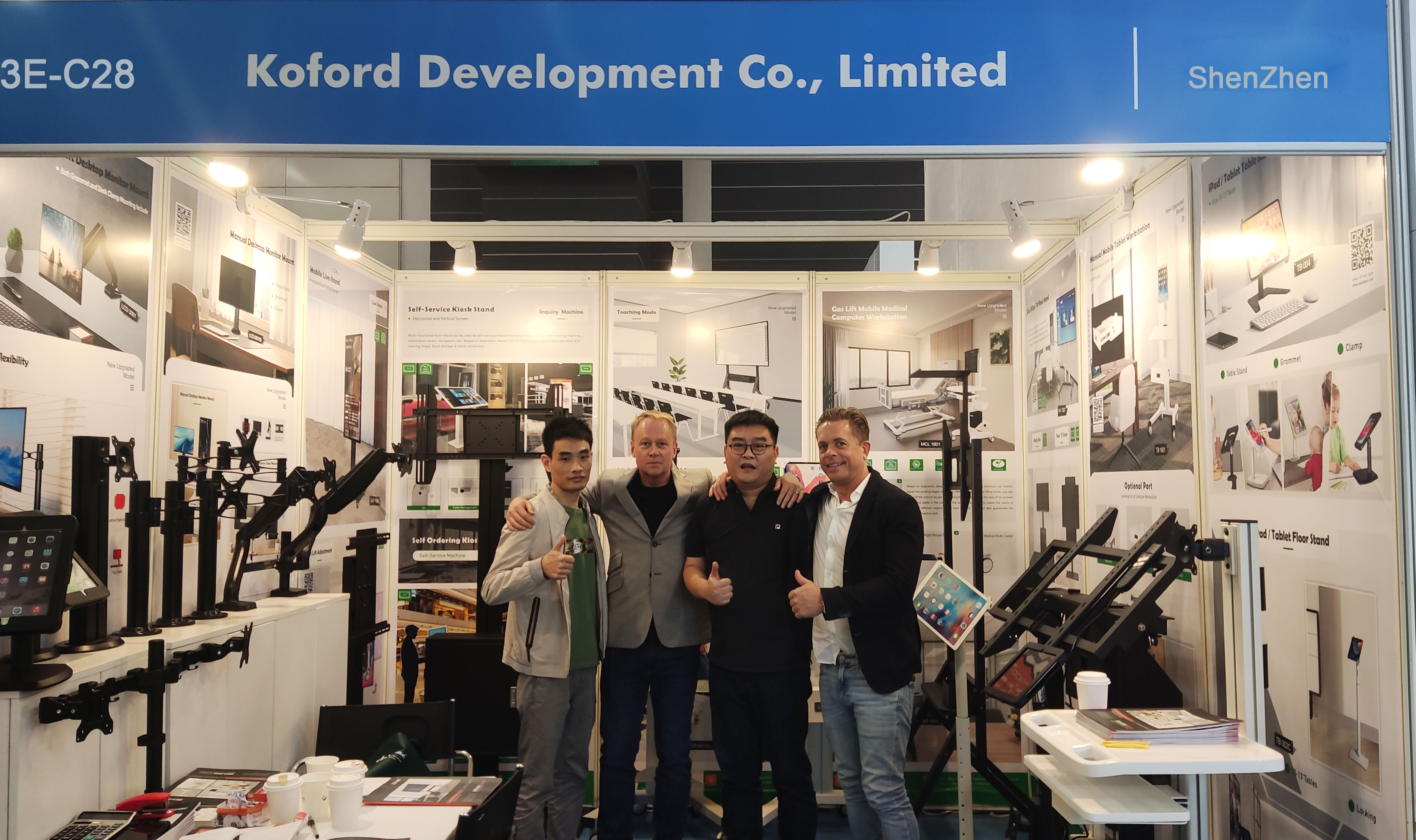 Koford successfully concluded the Hong Kong Autumn Electronics Fair on October 16, 2023 at the Hong Kong Convention and Exhibition Centre